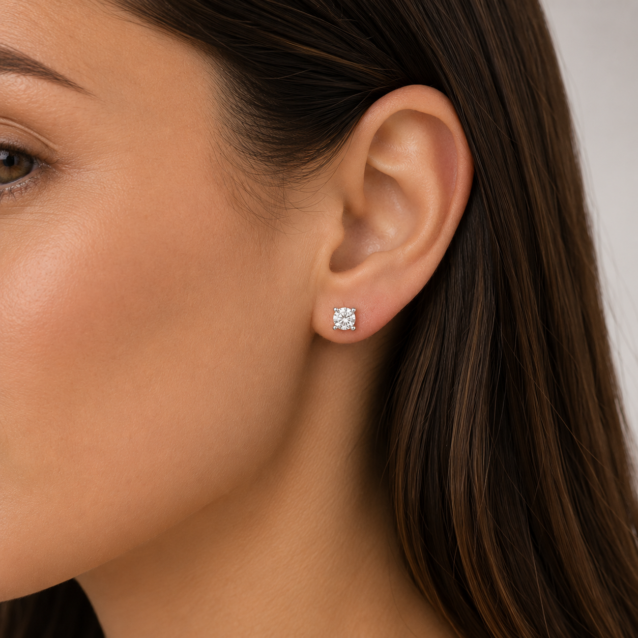9ct yellow gold 1.50ct lab grown diamond studs