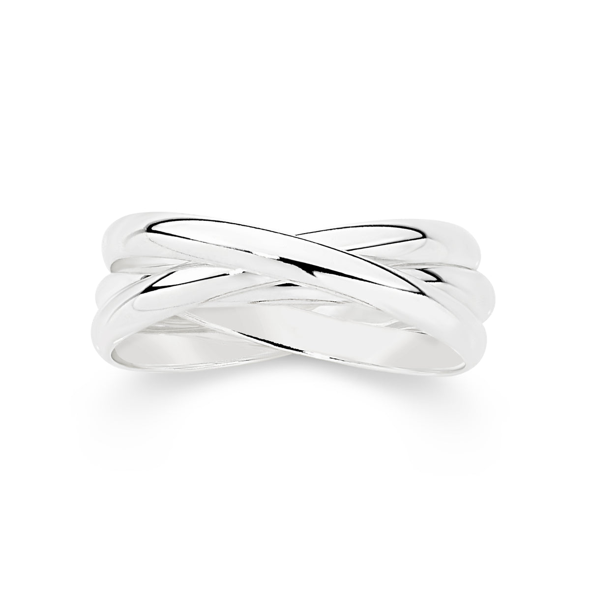 Sterling Silver polished russian wedder