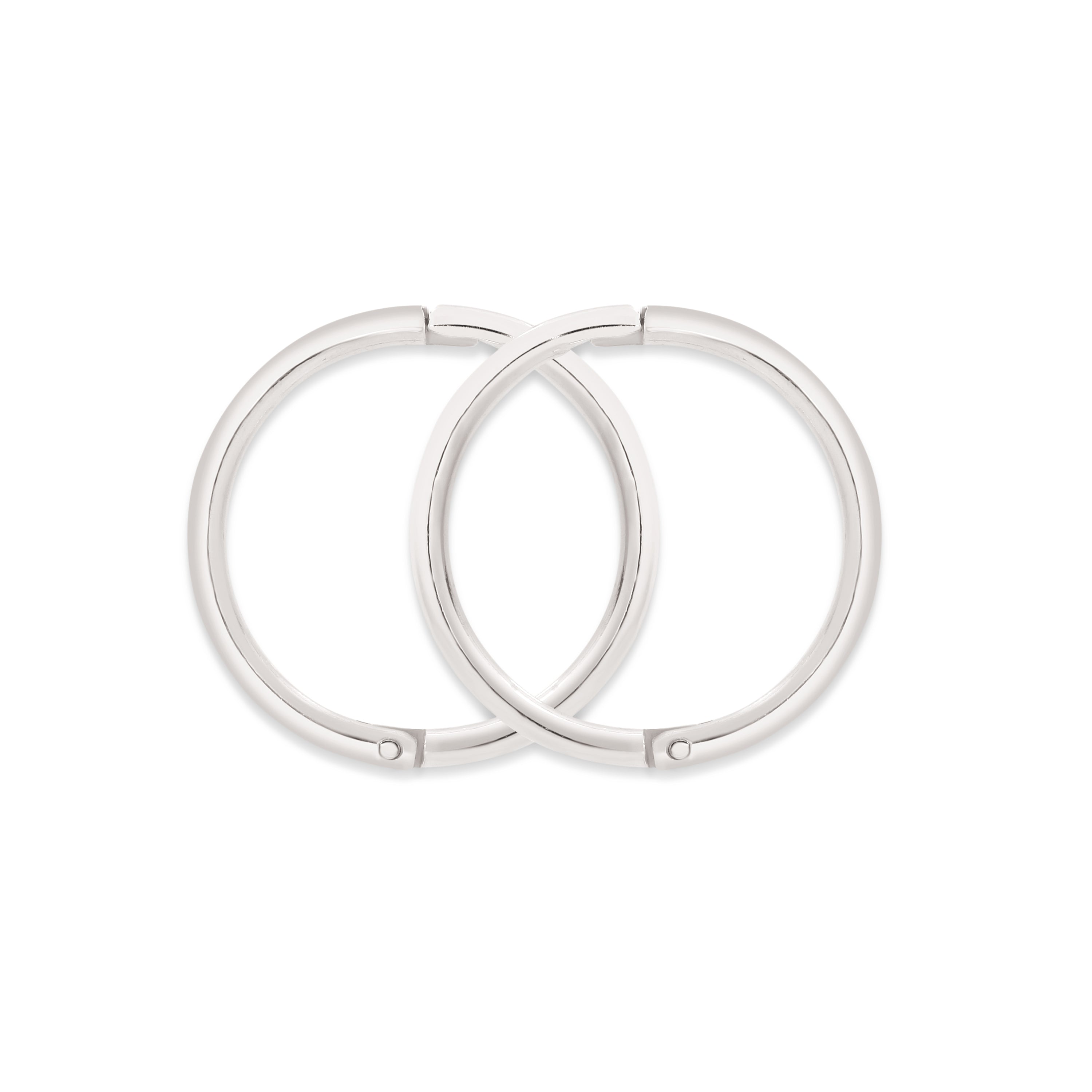 Sterling silver small plain sleepers