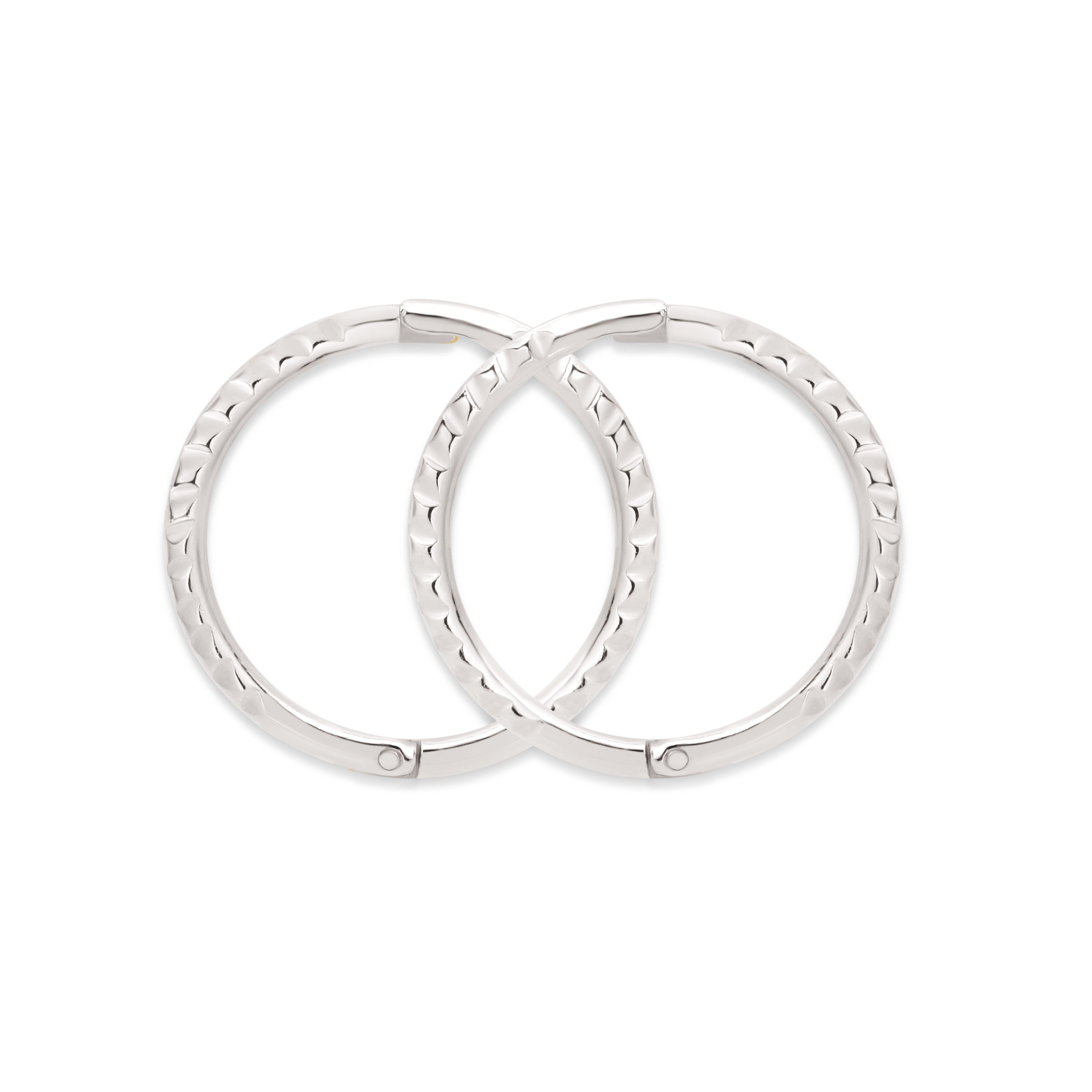 Sterling silver small twist sleepers