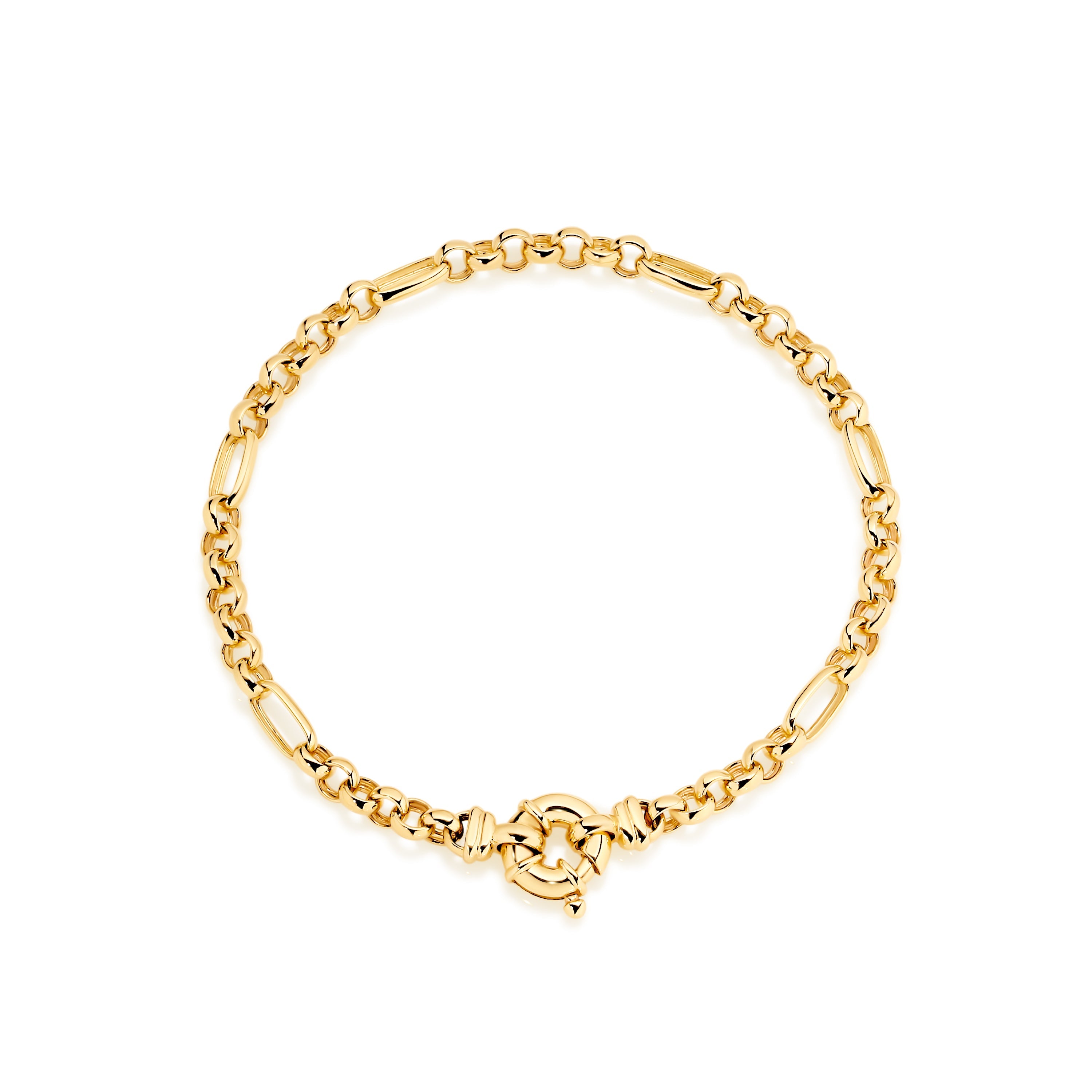9ct solid gold bracelet