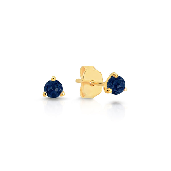 9ct Created Sapphire Earrings