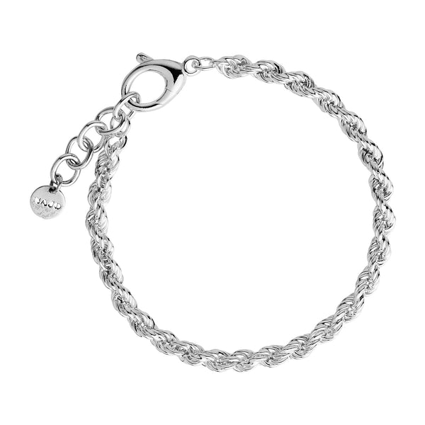NAJO Twine Silver Chain Bracelet (20cm + ext)